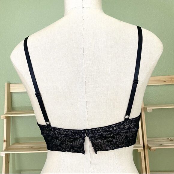 Free People Tameeka Underwire Bra Black XS - Picture 4 of 7